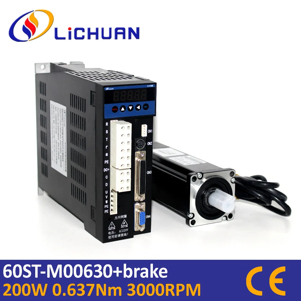 Серводвигатель Lichuan 60ST M00630 220 кВт 200 в 90 унций 3000 Нм|220v motor|220v ac motormotor 220v |