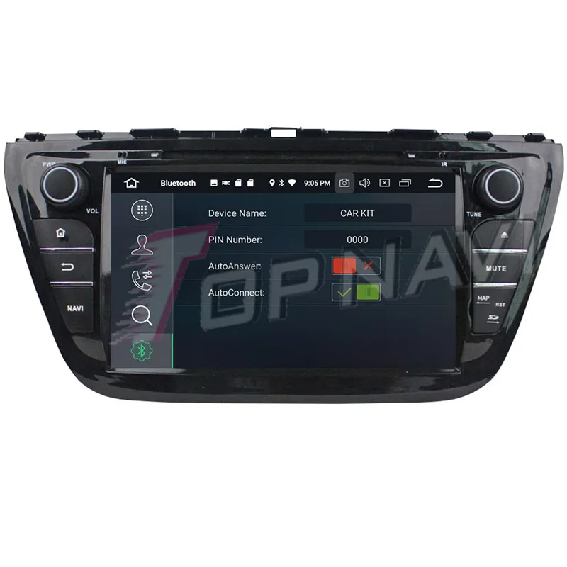 TOPNAVI 8 ''Android 1 авто радио тюнер для Suzuki SX4 2014 S Крест автомобилей Bluetooth Wi Fi 3g DVD