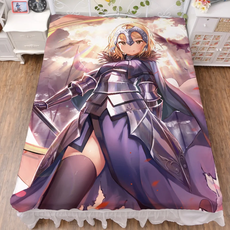 Постельное белье из молочного волокна с рисунком аниме FGO Fate/Zero Fate/Grand Order Fate/Apocrypha