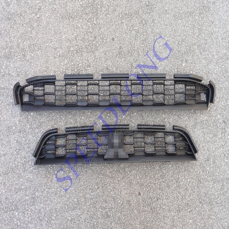 2 шт передний бампер верхний центр сетчатые решетки грили наборы для Mitsubishi ASX