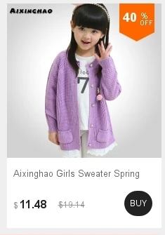 Aixinghao/джинсовые куртки для девочек весенние пальто и Верхняя одежда для мальчиков, куртки для девочек детская одежда с длинными рукавами для подростков 6, 8, 10, 12 лет