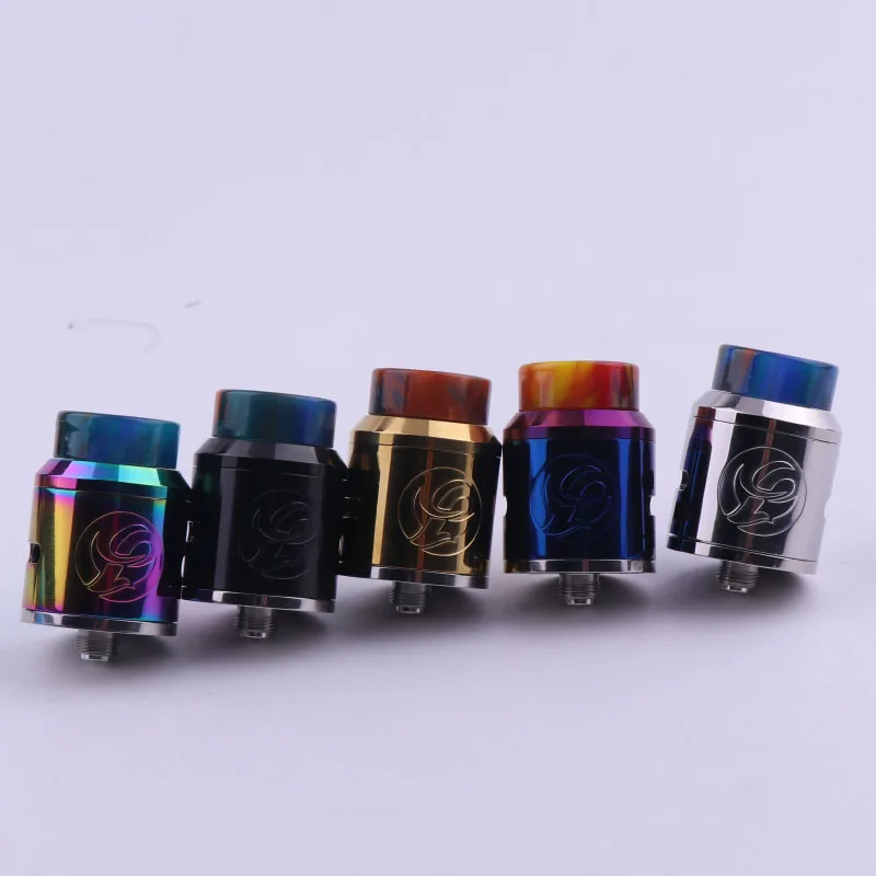 XFKM RDA S атомайзер с регулируемым воздушным потоком 24 мм полимерный дрип-тип супер