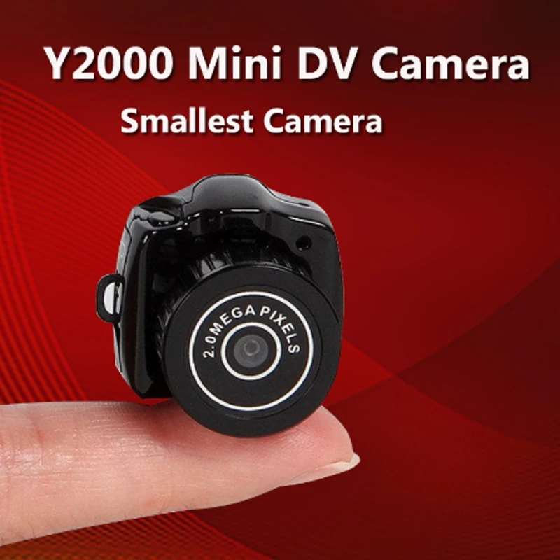 Y2000 мини камера портативный HD видео рекордер DV DVR видеокамера наружная карманная