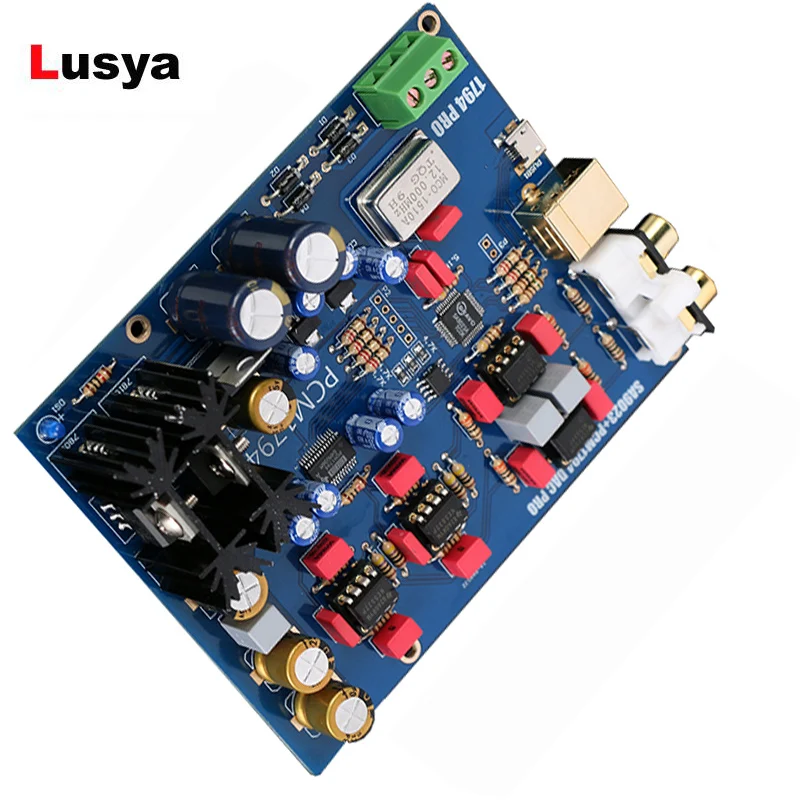 SA9023+ PCM1794 ЦАП Декодер Плата USB ЦАП звуковая карта 5 В для усилителя аудио DIY/готовая плата B8-004