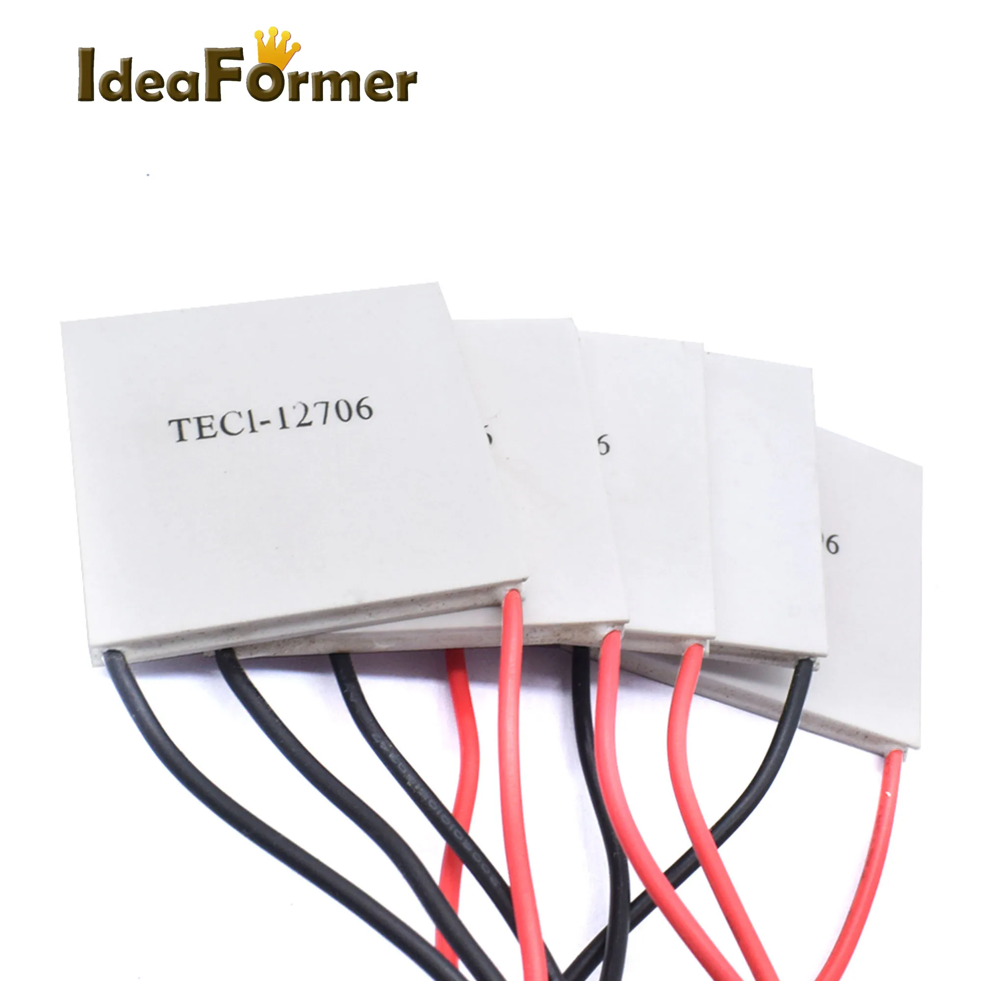 1 шт. TEC1-12706 радиатор Термоэлектрический охладитель Пельтье пластина Модуль 12 в 60 Вт