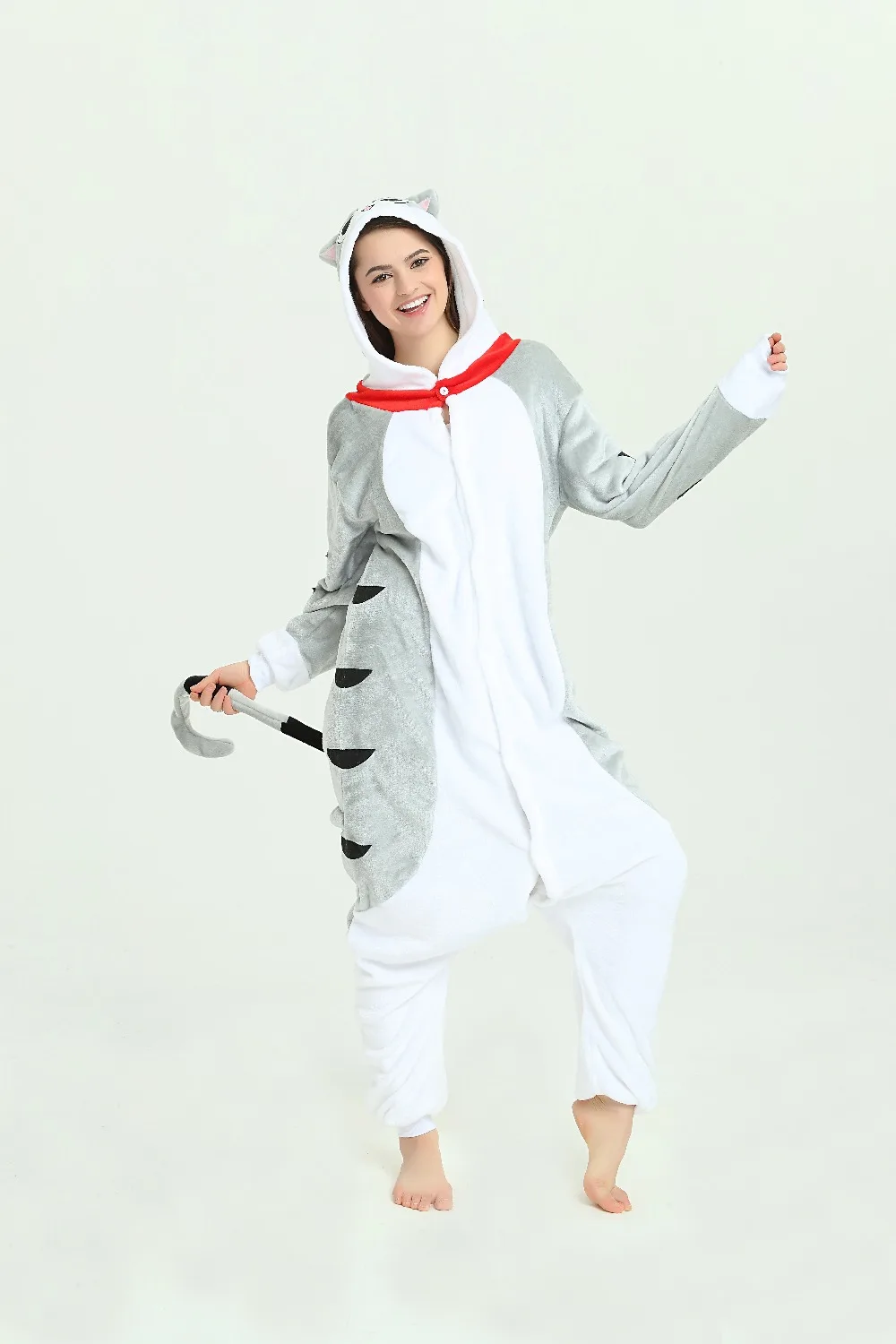 Косплэй Аниме животных Чи Sweet Home Сыр Cat Onesie взрослых Хэллоуин cotumes для Для женщин
