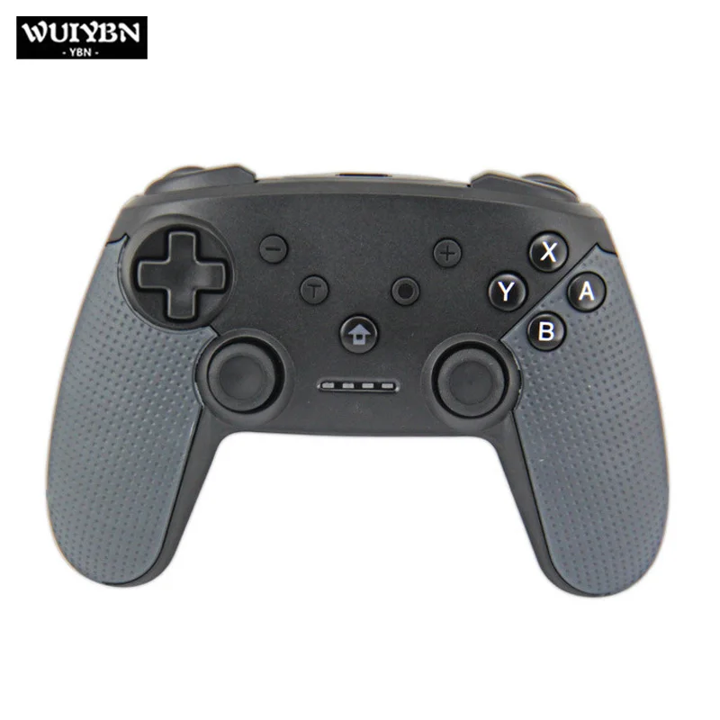 Черный WUIYBN NS беспроводной Bluetooth игровой контроллер Джойстик для nintendo Switch Pro Консоль геймпад - Цвет: Черный