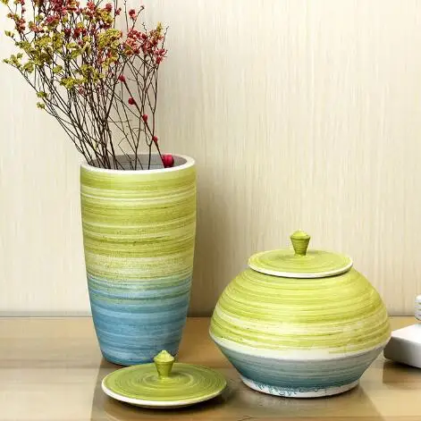 Фото Simple creative Home Furnishing ornaments combination handmade decorative ceramic pot Дом и сад Simple creative Home Furnishing ornaments combination handmade decorative ceramic pot Дом и сад