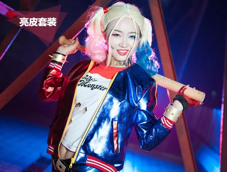 Новый фильм отряд самоубийц Харли Квинн клоун Косплей Костюм для взрослых на