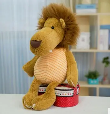 

new style about 35cm cute cartoon lion plush toy soft doll Christmas gift w1906