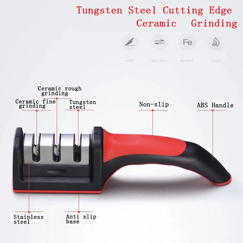 Slite ST-168 Sharpener Professional Whetstone Kitchen Tools Knife Grinder Quick | Дом и сад