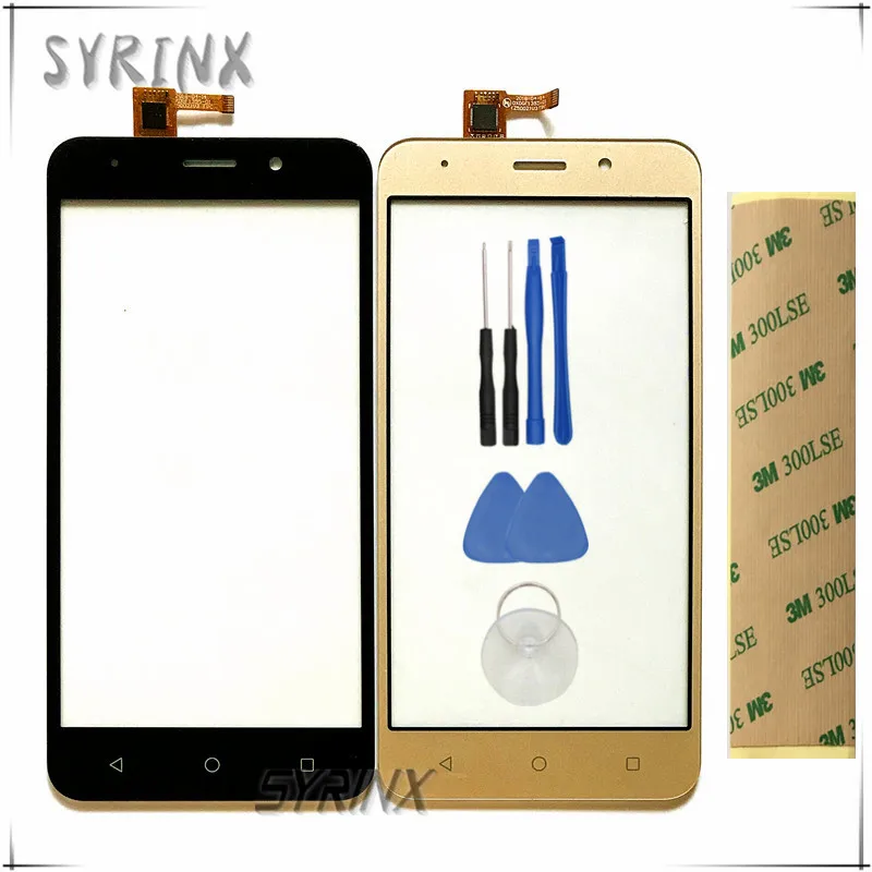Syrinx с 3m ленты инструменты Touchsceen для Vertex Impress luck Moible телефон сенсорный экран дигитайзер панель Стекло сенсор Замена
