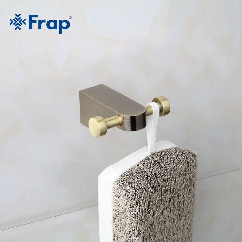 FRAP, современный стиль, нержавеющая сталь, туалет, крючок, настенное крепление, различные крючки из цинкового сплава, крючок для одежды, аксессуары для ванной комнаты
