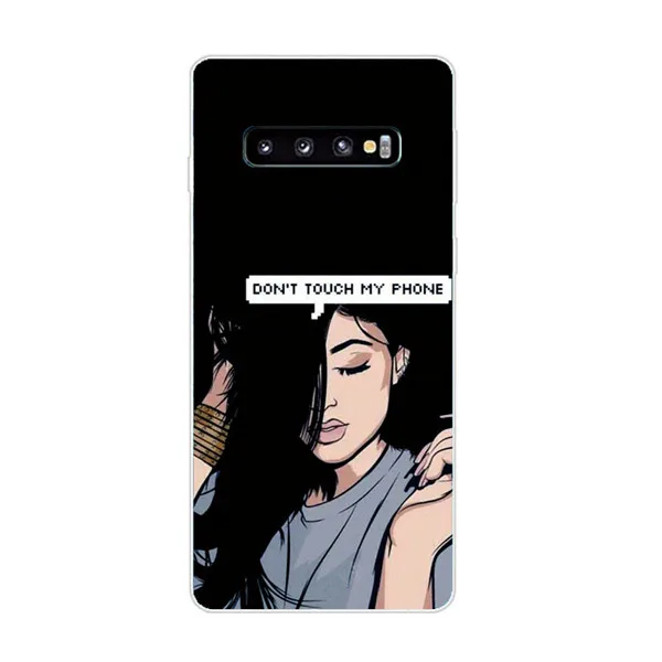 35 Чехол для телефона для samsung Galaxy S10 чехол S10Plus Силиконовый ТПУ чехол для телефона S10 чехол для samsung S10 Plus G975F S 10 чехол - Цвет: 35