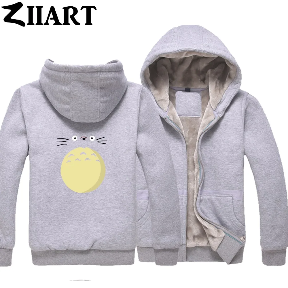 Одежда для пары с рисунком из мультфильма Мой сосед Тоторо Лицо живота мужская