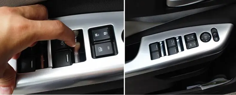 Для Honda CR-V 2012-2015 4 шт. Автомобильная ABS хромированная для дверей окон стеклянная