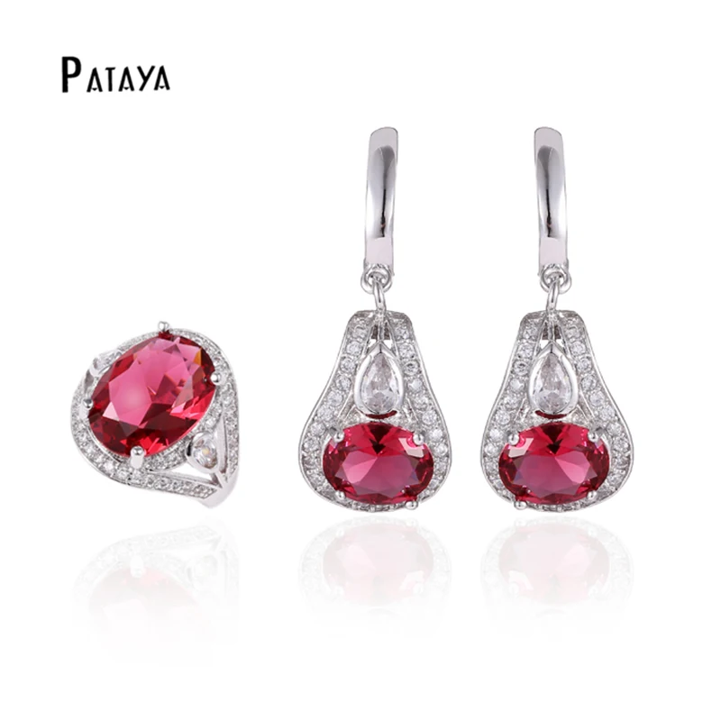 Серьги и кольцо заполненные белым золотом|set wedding|ring earrings setearrings set |