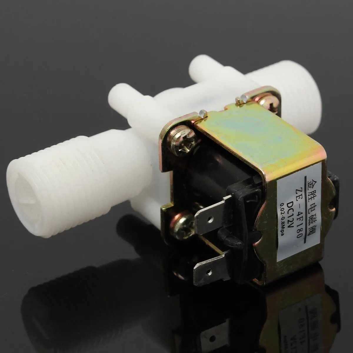 12V Электрический электромагнитный клапан Магнитный DC N/C воды воздухозаборник