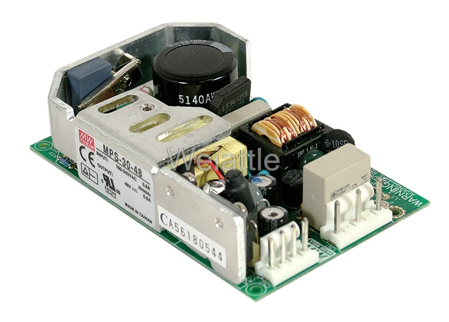 Бренд MEAN WELL представляет оригинальный MPS-30-12 12V 2.5A 30 Вт AC-DC PCB несмонтированная