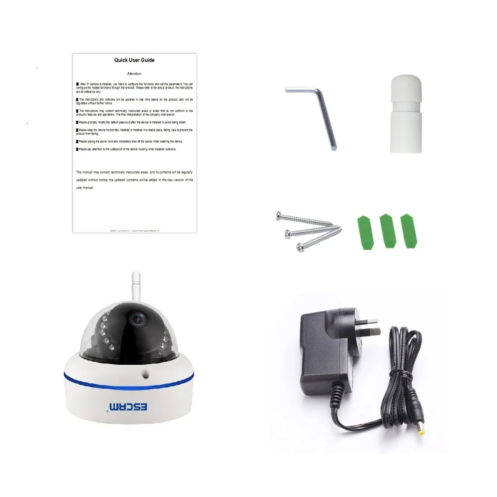 Escam скорость QD800 WiFi IP камера Full HD 1080P 2MP Onvif IP66 купольная инфракрасная Водонепроницаемая камера с датчиком движения день/ночь