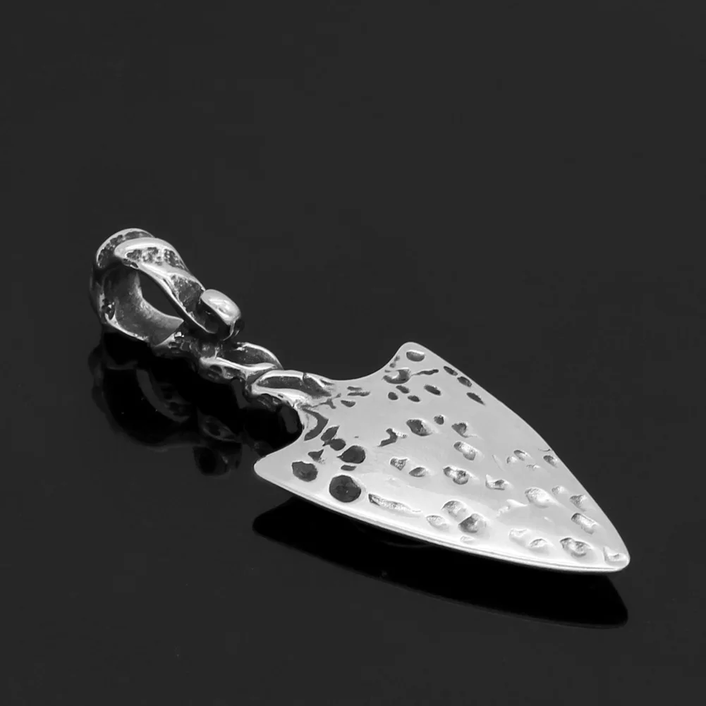 Скандинавский Викинг Odin Gungnir Амулет из нержавеющей стали Valknut ожерелье с подвеской в форме руны для мужчин