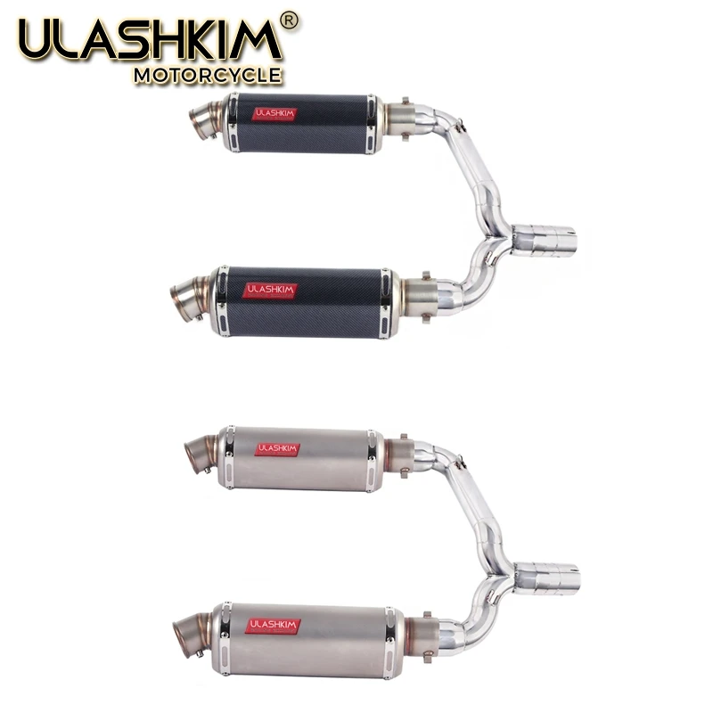 Полный глушитель выхлопной трубы мотоцикла Escape System Slip On для suzuki GSR400 GSR600 BK400 BK600 GSR BK