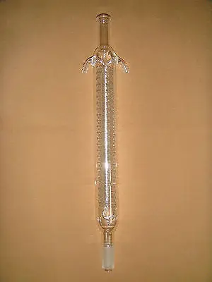 Конденсатор рефлюкса с двойной катушкой конденсатор Грэма L = 300 мм лабораторная