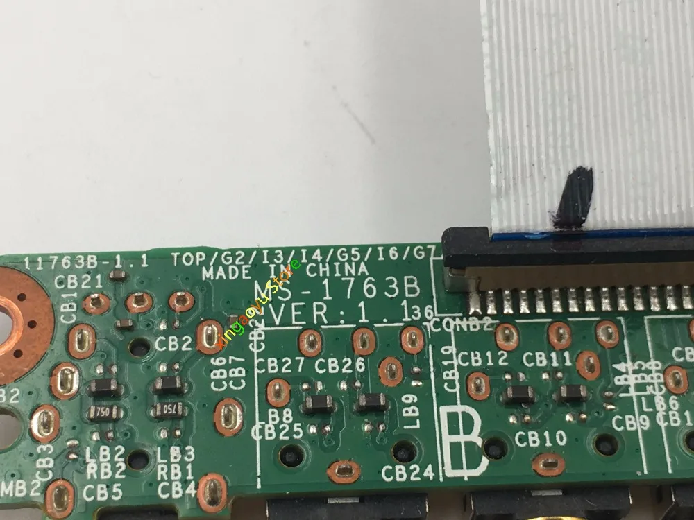 MS 1763B для MSI GT70 серии 1763 аудио Плата с кабелем EVR1.1|Платы расширения| |