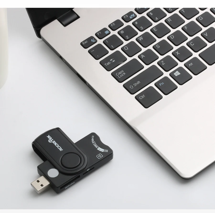 Rocketek в то же время считывает 2 карты Usb RT-SCR10 адаптер для чтения карт памяти SD/TF Micro SD