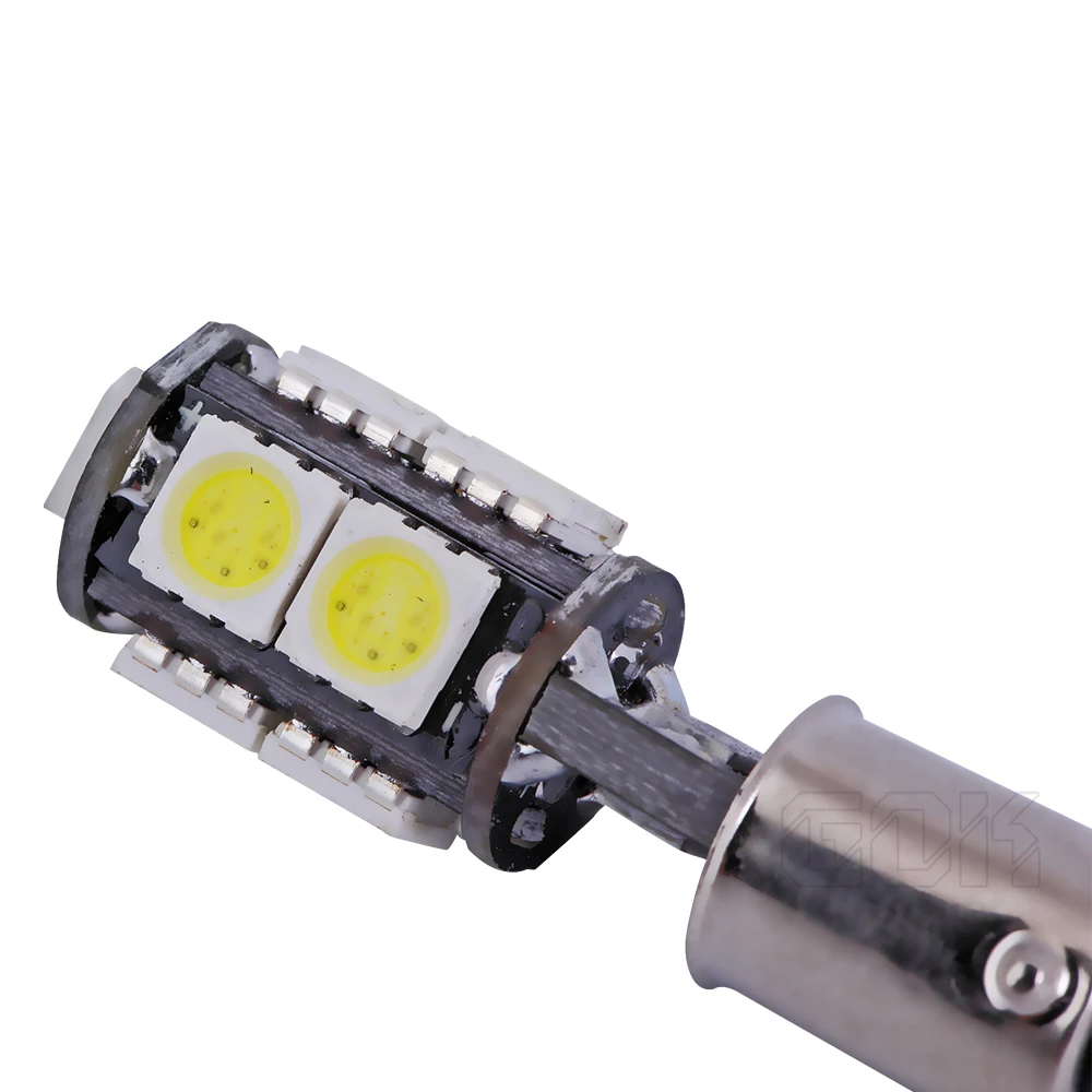 Светодиодная лампа canbus 9smd для салона автомобиля белая 2 шт./лот 5050 светодиодов без