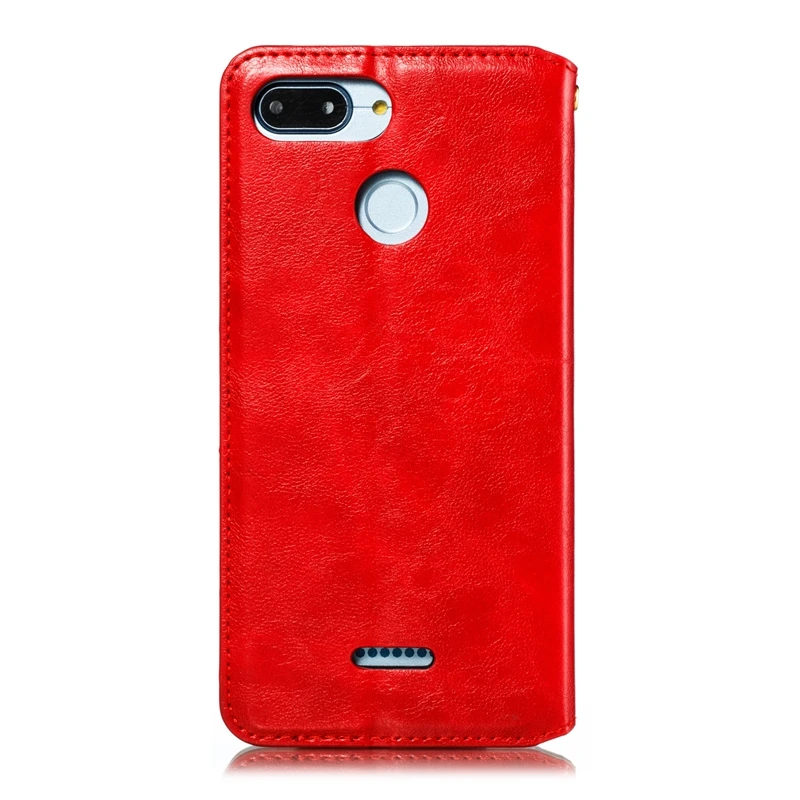 Флип-кожаный чехол для Etui Xio mi Red mi 6 6A 6 Pro 7 GO Note 5 6 7 Pro mi 8 9 SE кошелек флип-чехол для телефона чехол-книжка