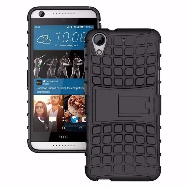 Для htc Desire 650 чехол Гибридный Силикон + ТПУ задняя крышка для 650/htc Dual Sim телефона