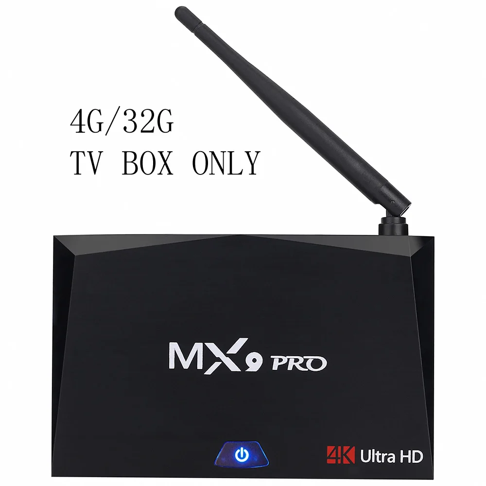 4G RAM 32G ROM Docooler MX9 Pro Android tv Box 4GB32GB RK3328 Android8.1Quad Core 4K tv BOX 2.4G5G WiFi Bluetooth Smart телеприставка PK X96 MINI - Цвет: 4G RAM 32G ROM