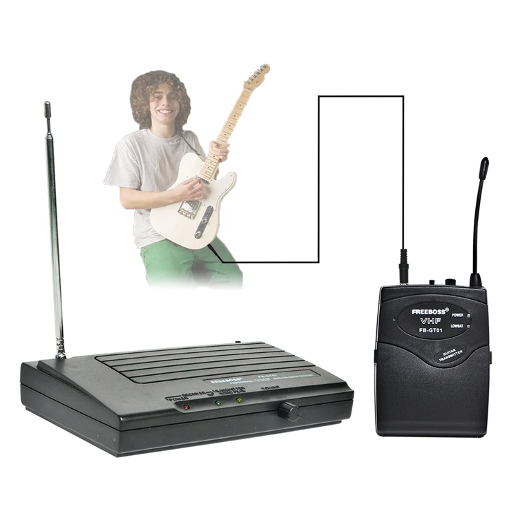 Freeboss FB-GT01 VHF беспроводной гитарный микрофон