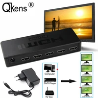 1x4 hdmi splitter 1 in 4 out hd 1080p video switch switcher converter 1 inout 4 output for ps3 xbox dvd pc to hdtv tv projector