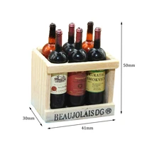 1pcs rc car accessories decoration mini wine bottle set with box for 110 rc rock crawler axial scx10 tamiya c01 d90 tf2 trx4