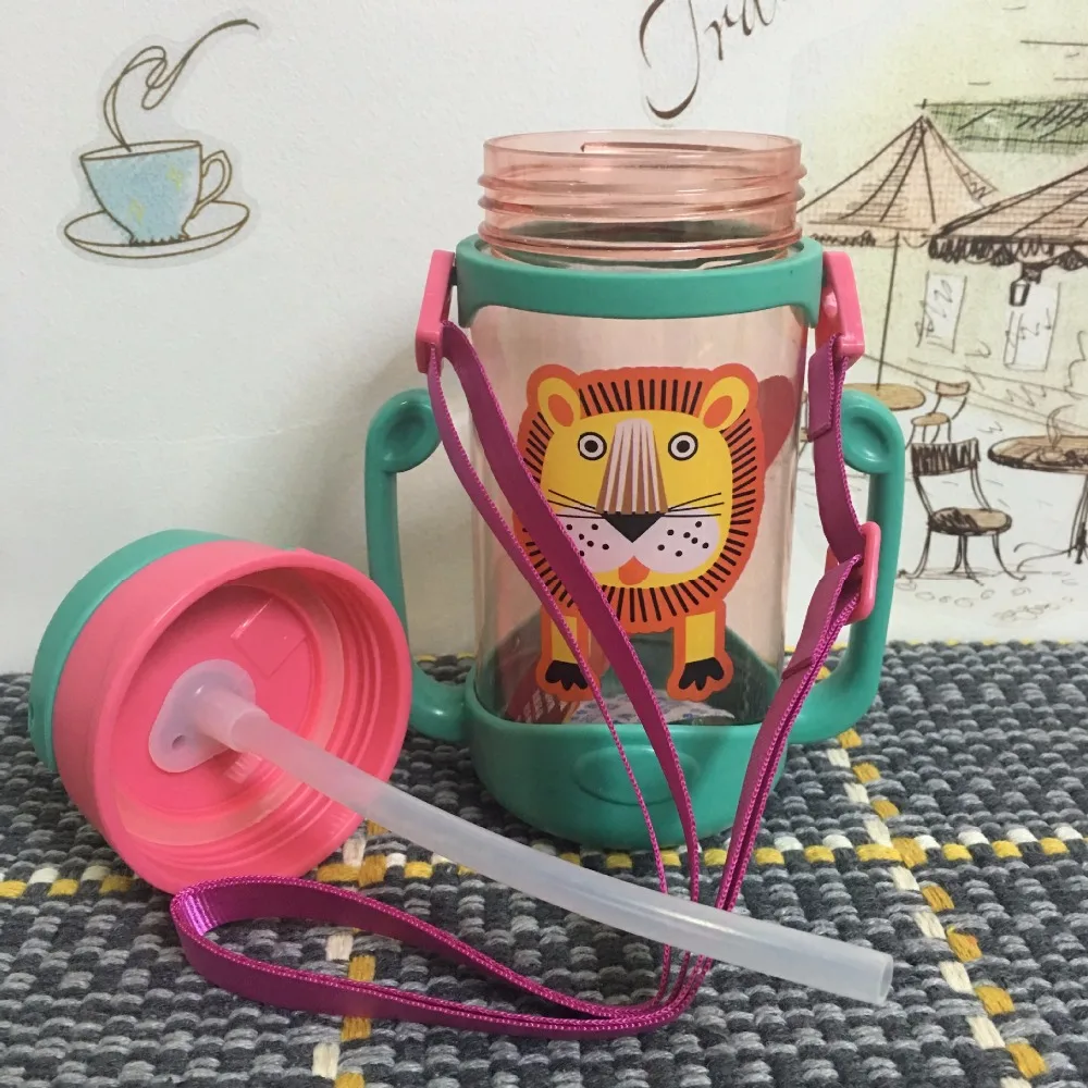 400 мл бутылка для воды Тоторо мультяшный скраб спортивный космический фруктовый