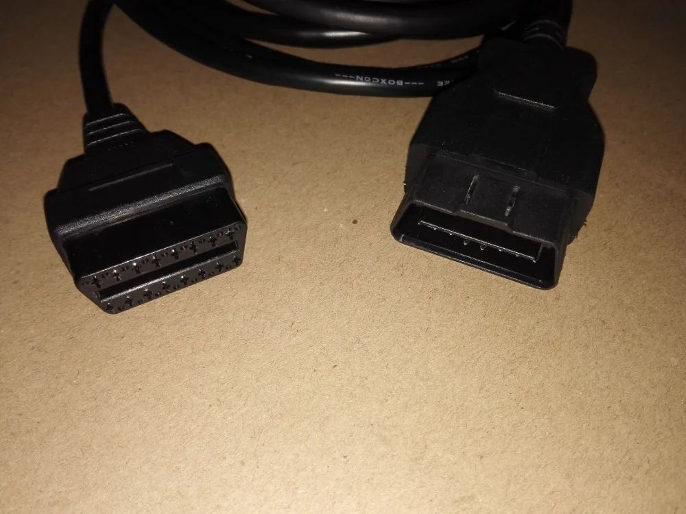 Удлинительный кабель Папа мама 16 контактный разъем OBD2 5 м|16 pin|obd ii16 pin obd2 |