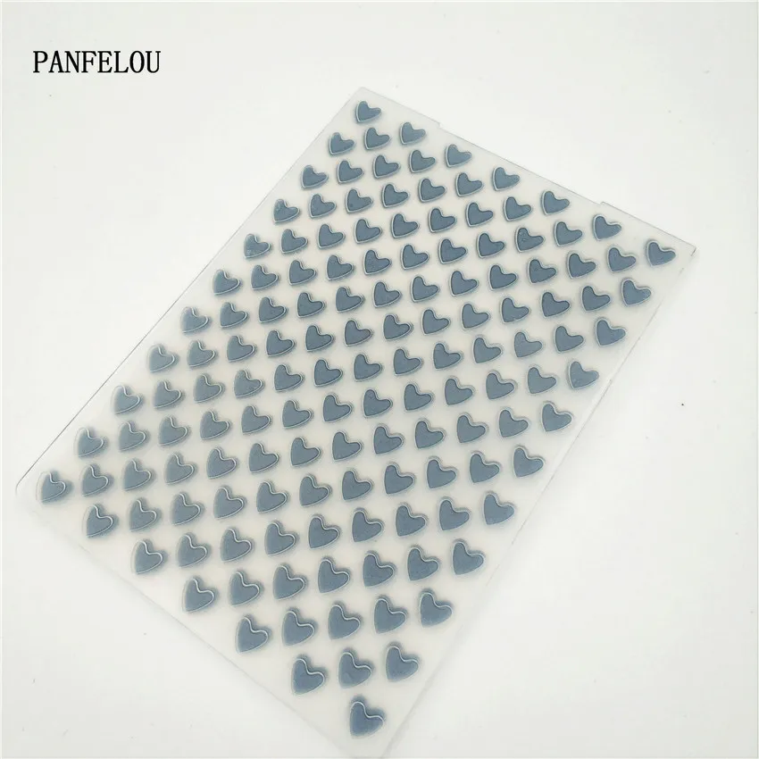 PANFELOU прекрасные сердца головоломки карты папки для тиснения пластик