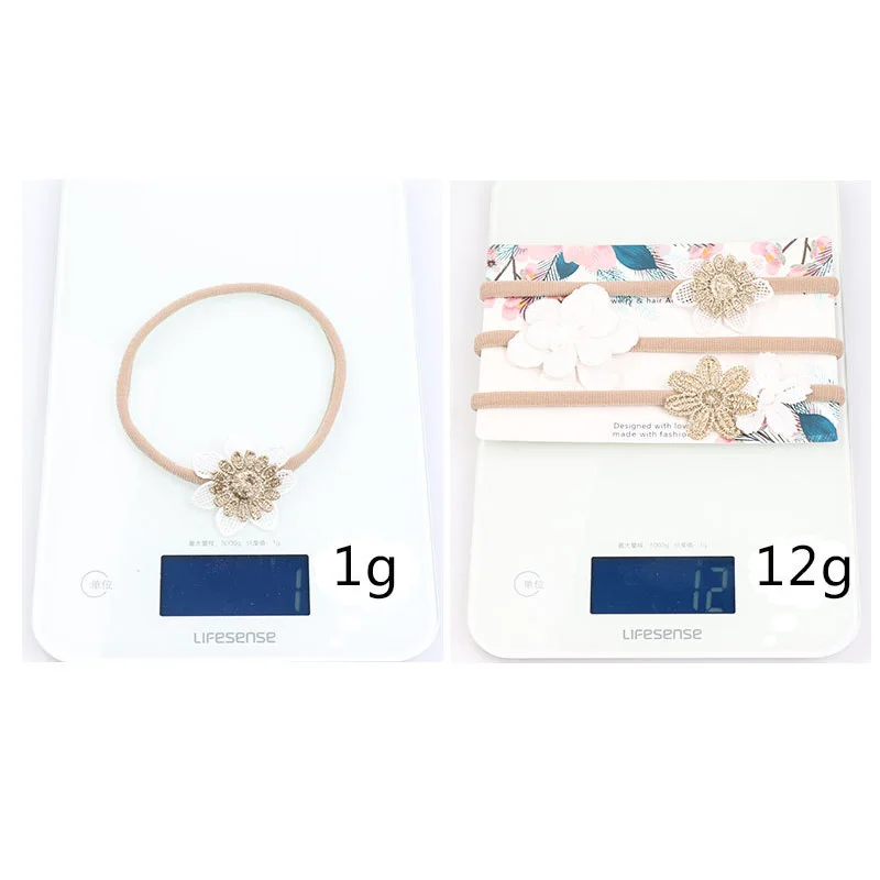 Белая Цветочная кружевная лента для волос в европейском и американском стиле