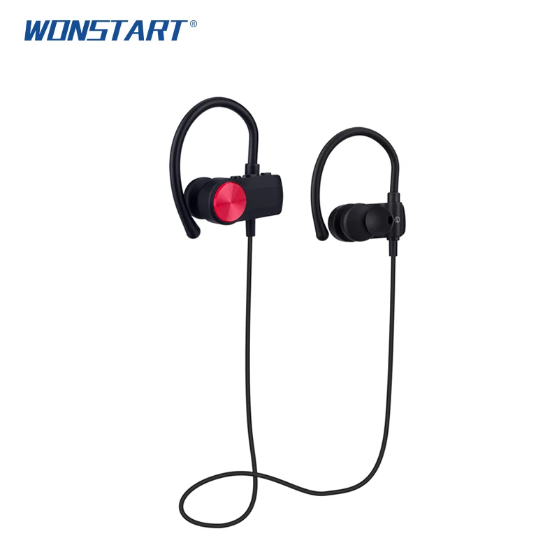 Wonstart V8 шейным Беспроводной наушники спортивные Bluetooth с микрофоном гарнитура fone de