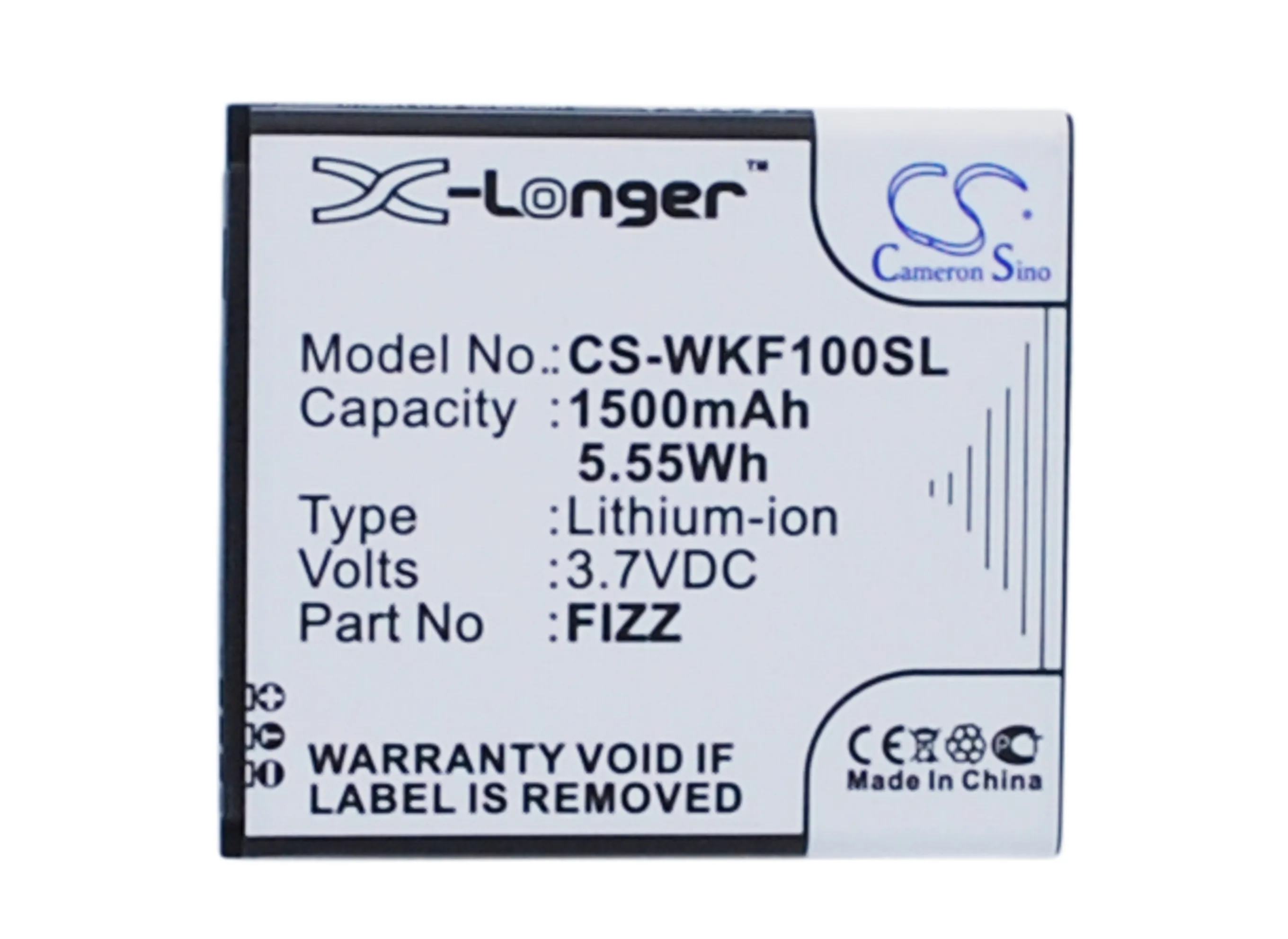 

Cameron Sino 1500mAh Battery FIZZ for Wiko Fizz