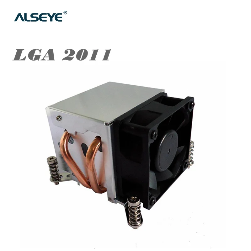 ALSEYE AS2011PCA6B-001 LGA 2011 Сервер Кулер Тепловой трубы Меди и алюминий с Двойной шариковый