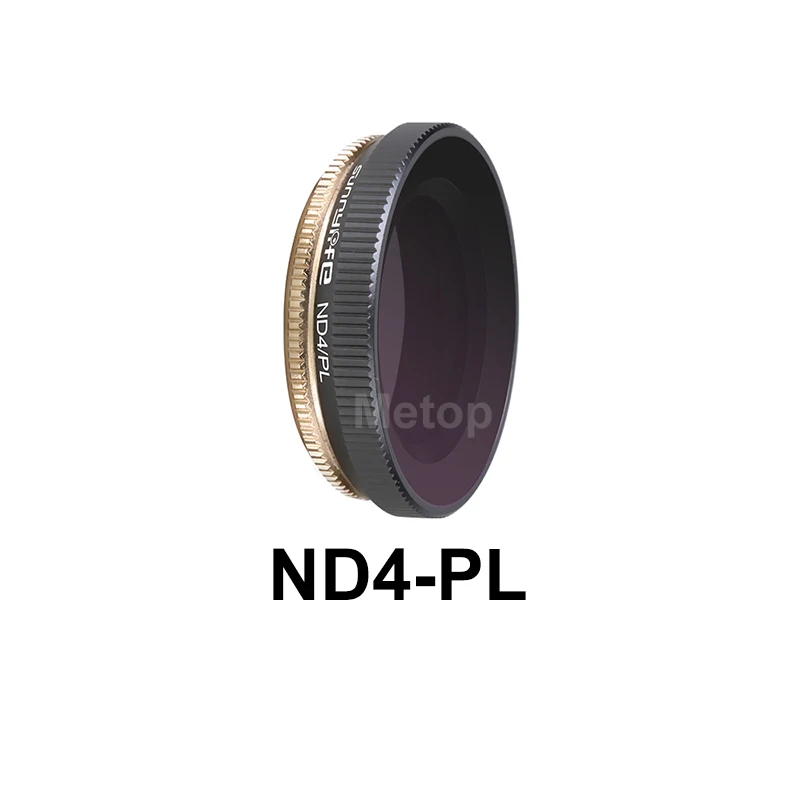 ND4 PL Фильтры для камеры OSMO Action CPL/ND4/ND8/ND16/ND32 PL круговой поляризатор фильтр для DJI OSMO Acessories - Цвет: ND4 PL