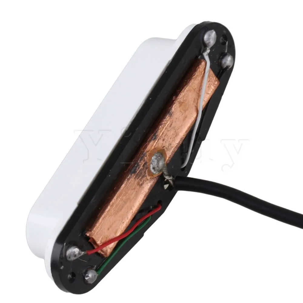 Yibuy 4 провода двойная катушка Магнитная рейка Humbucker электрогитара Пикап Набор из