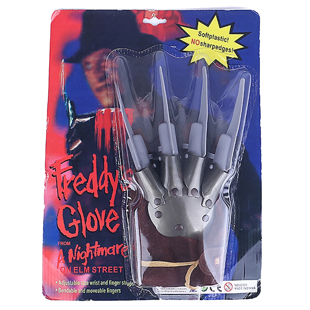 Guante de Freddy divertido de 29cm para Halloween, accesorios de disfraces, suministros para fiestas, regalos creativos, decoraci&oacute;n para fiestas-2