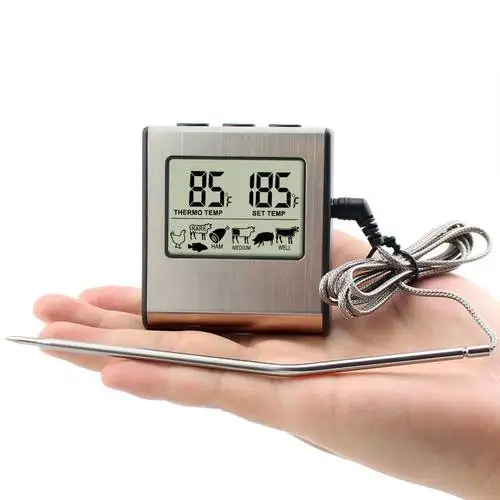 ЖК дисплей Дисплей терморегулятор цифровой Пособия по кулинарии Еда мясо