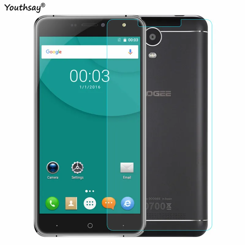 2 шт для стекла Doogee X7 Pro защита экрана ультра тонкое закаленное стекло Для