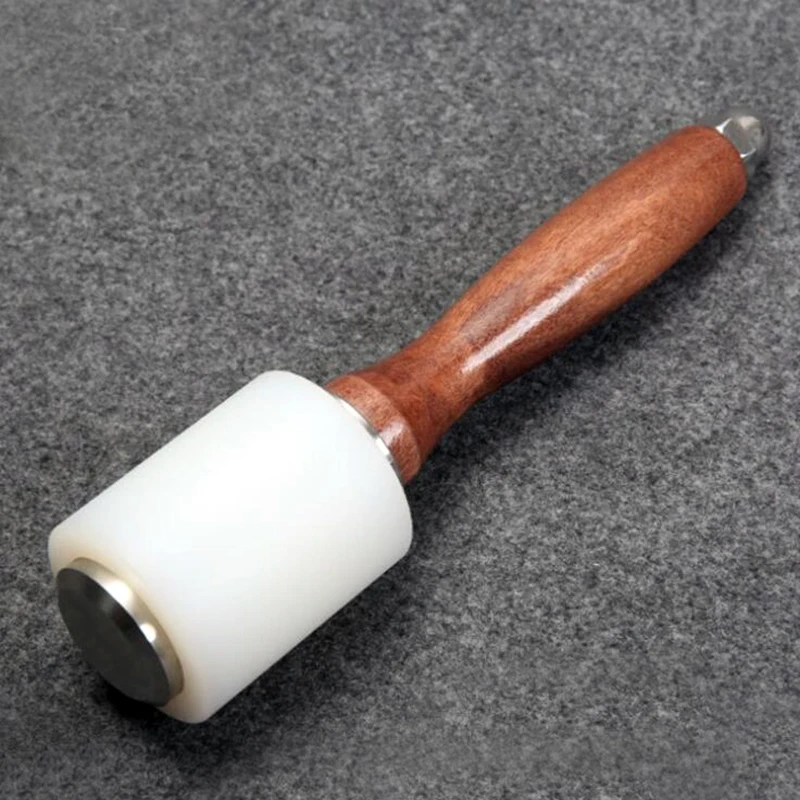 

Leather Arts,Crafts & Sewing Leather craft wood handle nylon Straight hammer 8.2 inches