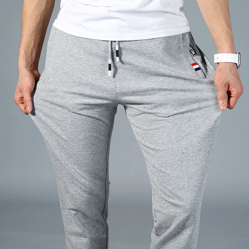 

Nice Autumn Harem Pants Men'S Casual Soft Cotton Pencil Pant Sweatpants Slim Fit High Quality Fashion Trousers Male Sweatpants